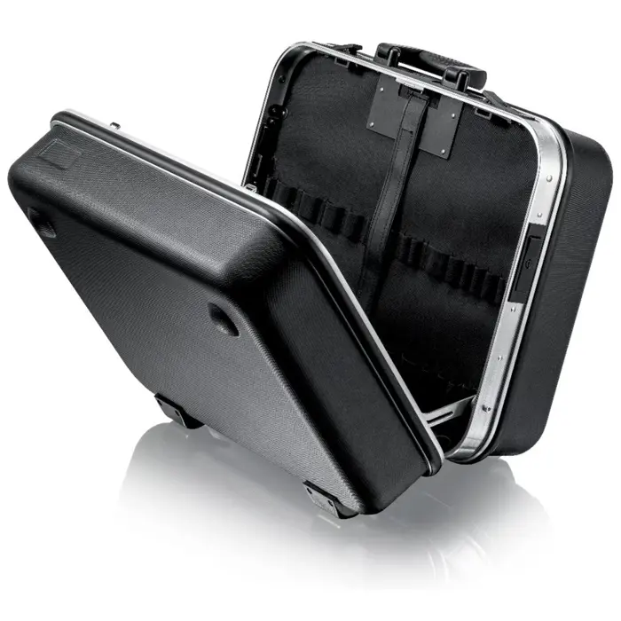 Knipex tool case "BIG Twin" 00 21 42 LE (black, all-round aluminum frame)