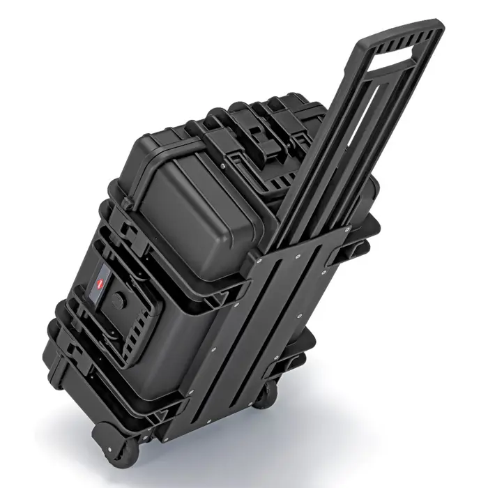 KNIPEX tool case "Robust45 Move" 00 21 37 LE, tool box black, dust and waterproof, suitable for flight