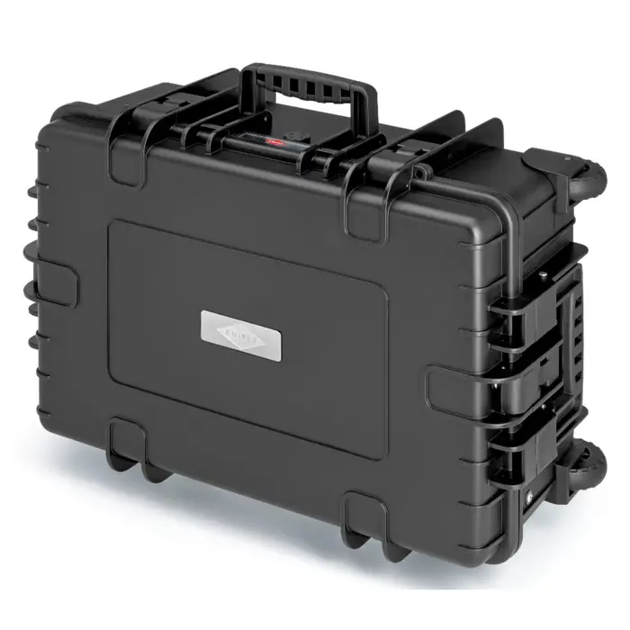 KNIPEX tool case "Robust45 Move" 00 21 37 LE, tool box black, dust and waterproof, suitable for flight