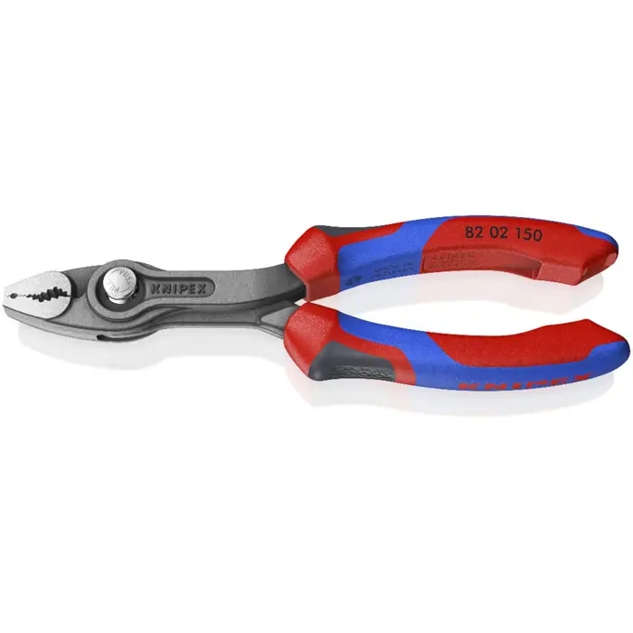 Knipex TwinGrip front gripper 82 02 150 (red/blue, length 150mm)