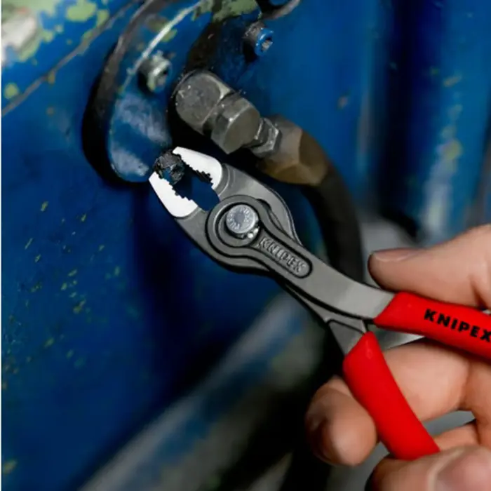 KNIPEX TwinGrip front gripping pliers red, length 150mm