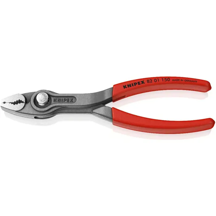 KNIPEX TwinGrip front gripping pliers red, length 150mm