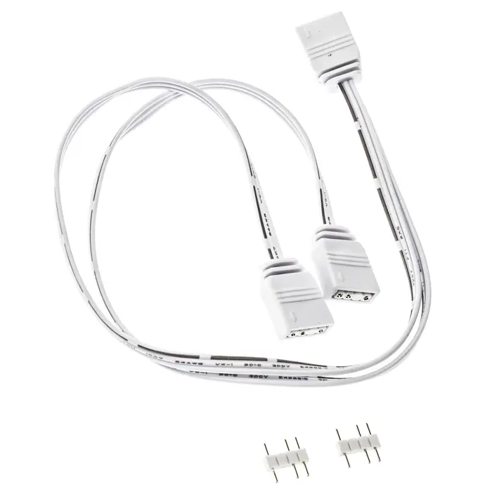 Kolink ARGB 1-2 Splitterkabel - 30cm, white-PGW-AC-KOL-155