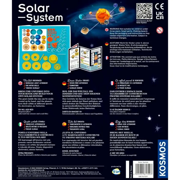 Kosmos Orbiting Solar System 12L (multilingual version) - German Edition