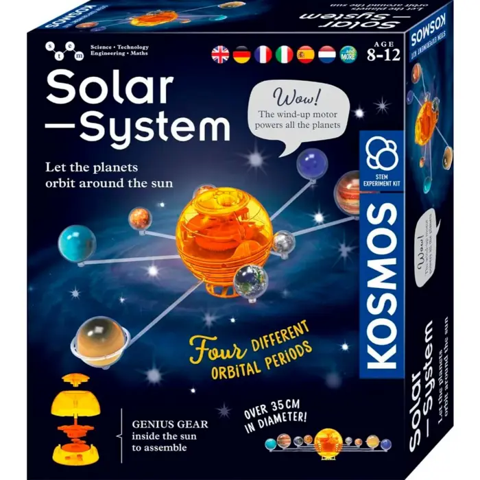 Kosmos Orbiting Solar System 12L (multilingual version) - German Edition