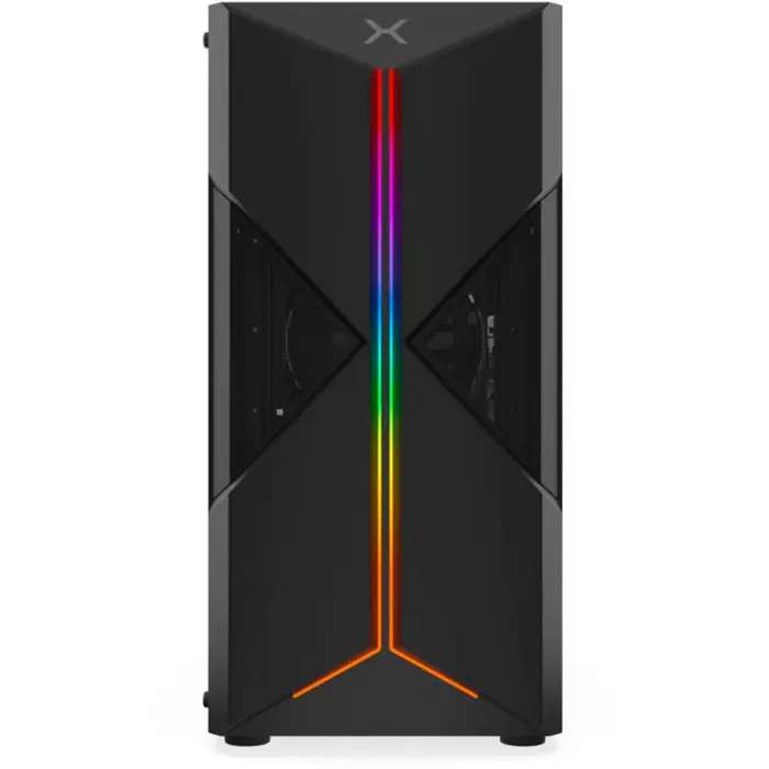 Krux Astral, tower case black, tempered glass