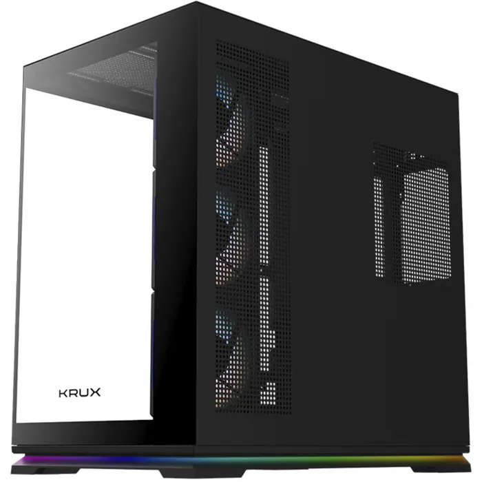 Krux Atron (black, panoramic tempered glass)