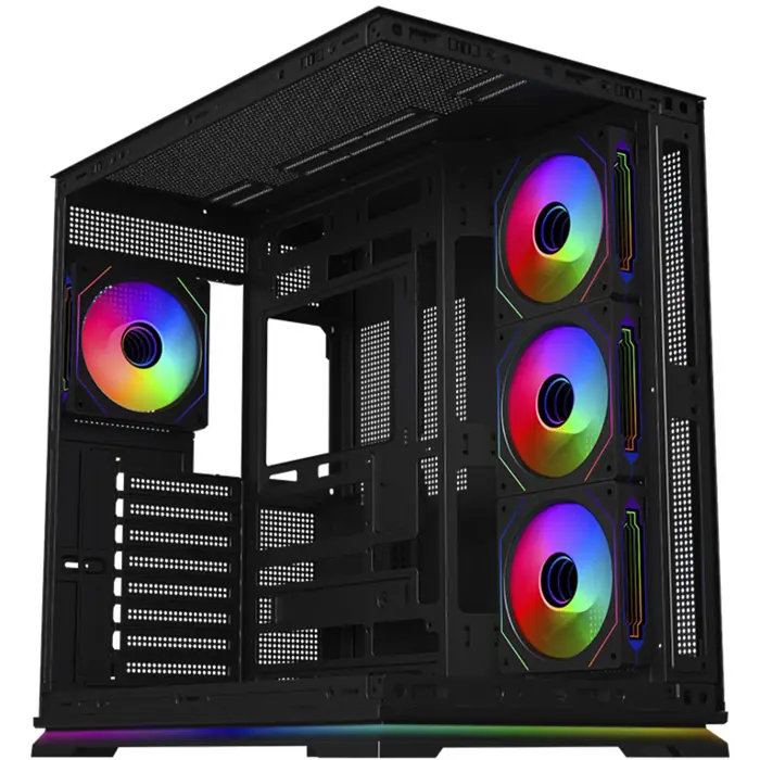Krux Atron (black, panoramic tempered glass)