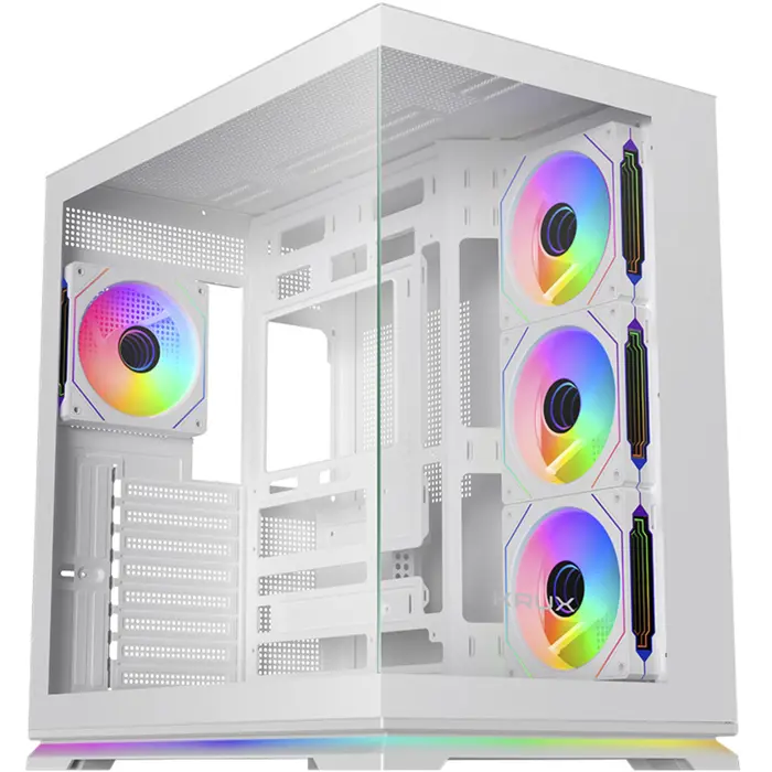 Krux Atron (white, panoramic tempered glass)