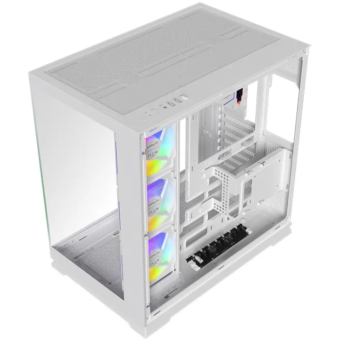 Krux Atron (white, panoramic tempered glass)