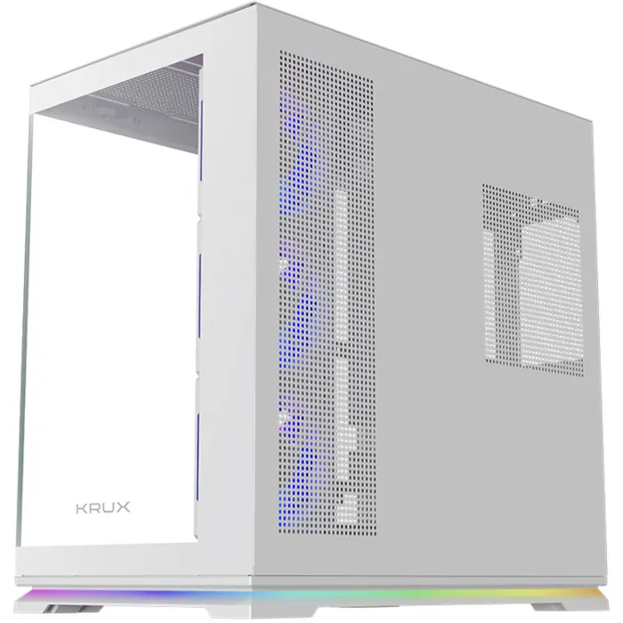 Krux Atron (white, panoramic tempered glass)