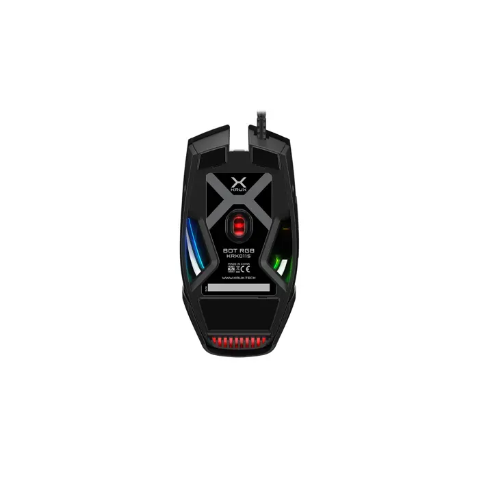 Krux Bot RGB Wired modular gaming mouse