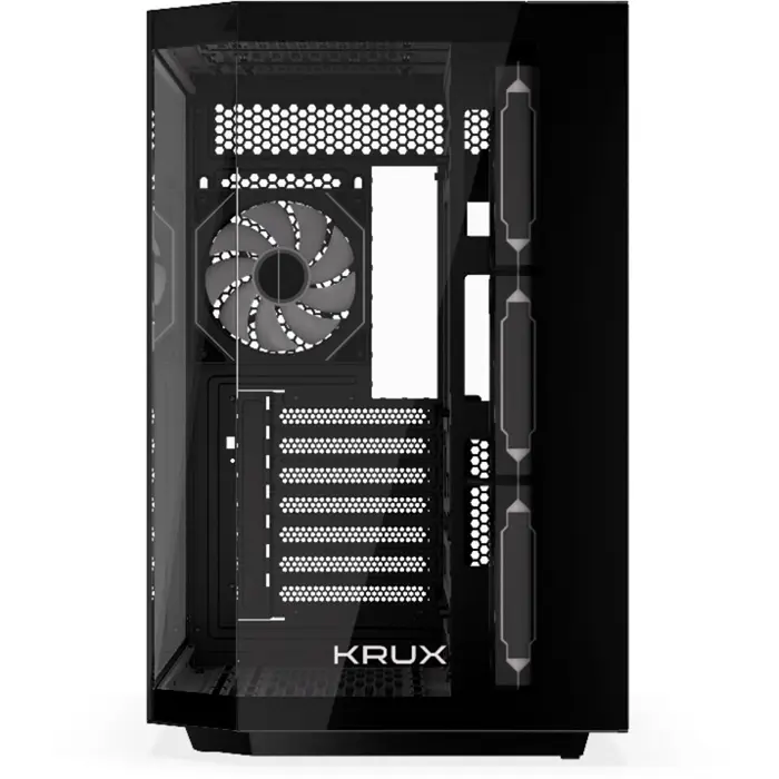Krux Empero, tower case black, tempered glass x 2