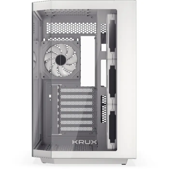 Krux Empero, Tower case white, Tempered Glass x 2