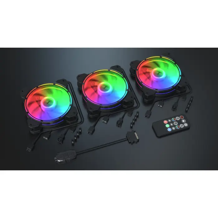 KRUX LUNAR 120 ARGB 3X120KIT
