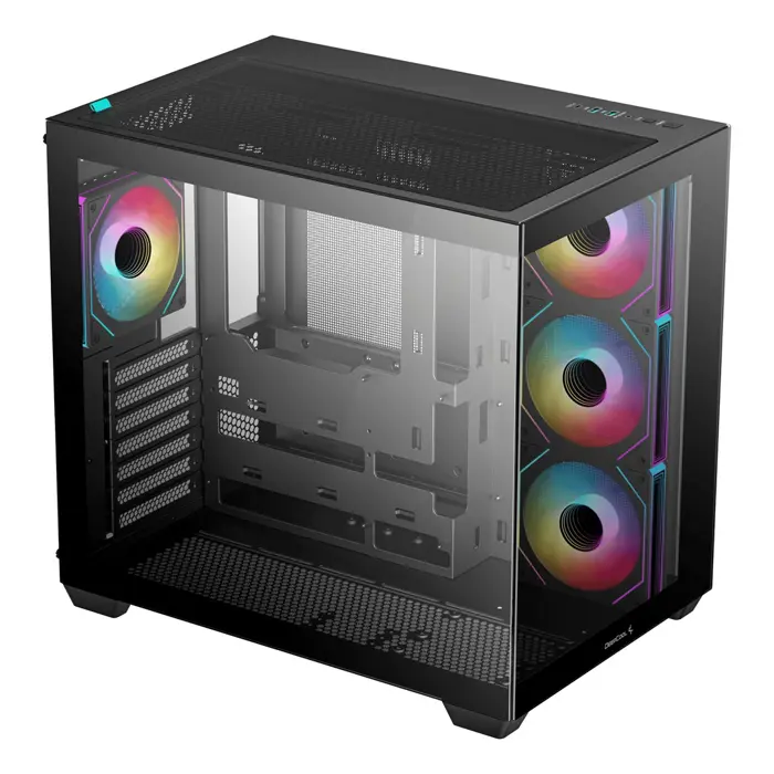 Kućište DeepCool CG530 4F Midi Tower Black, 4 x ARGB