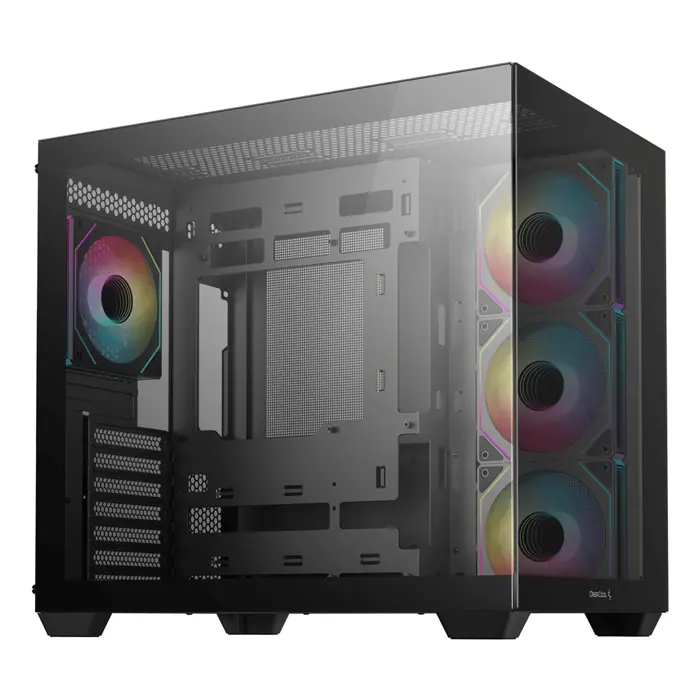 Kućište DeepCool CG530 4F Midi Tower Black, 4 x ARGB