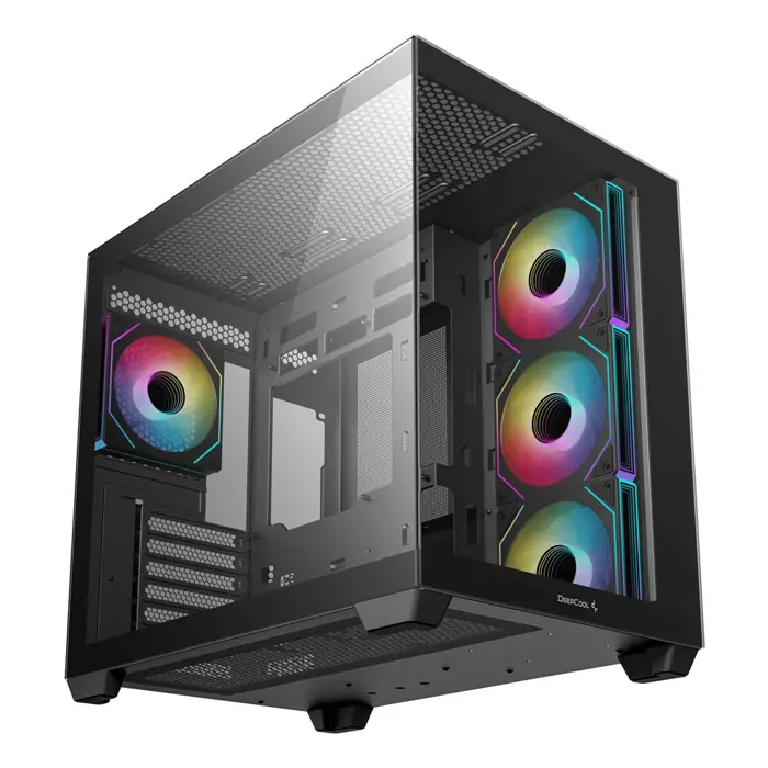 Kućište DeepCool CG530 4F Midi Tower Black, 4 x ARGB