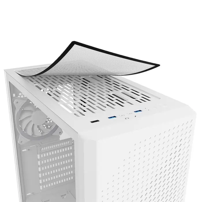 Kućište SHARKOON VS9 RGB, 3x120, white