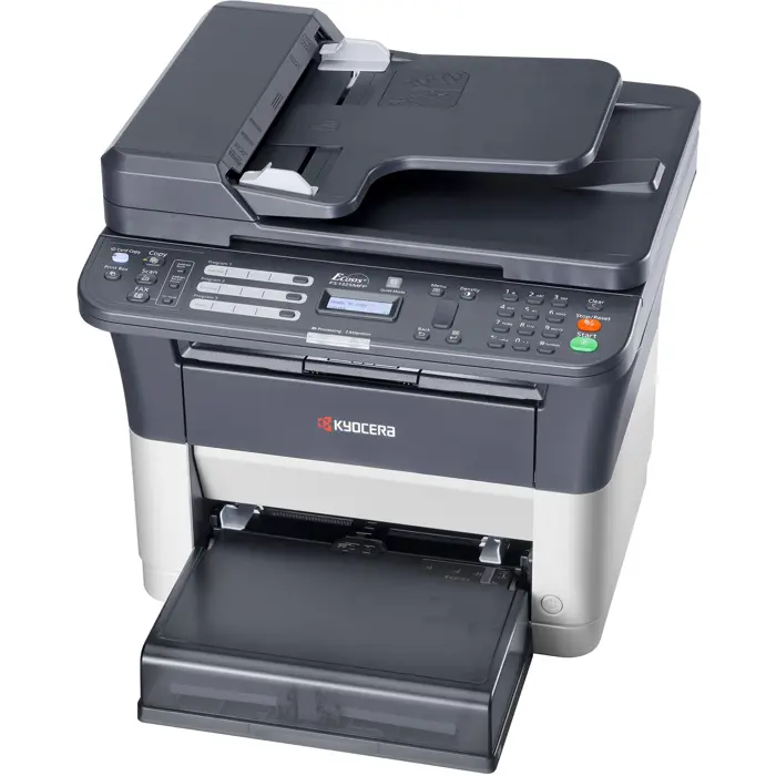 Kyocera FS-1325MFP, multifunction printer (grey/anthracite, USB, LAN, copy, scan, fax)