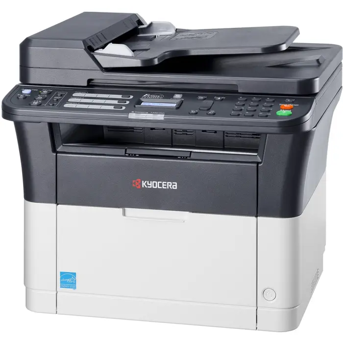 Kyocera FS-1325MFP, multifunction printer (grey/anthracite, USB, LAN, copy, scan, fax)