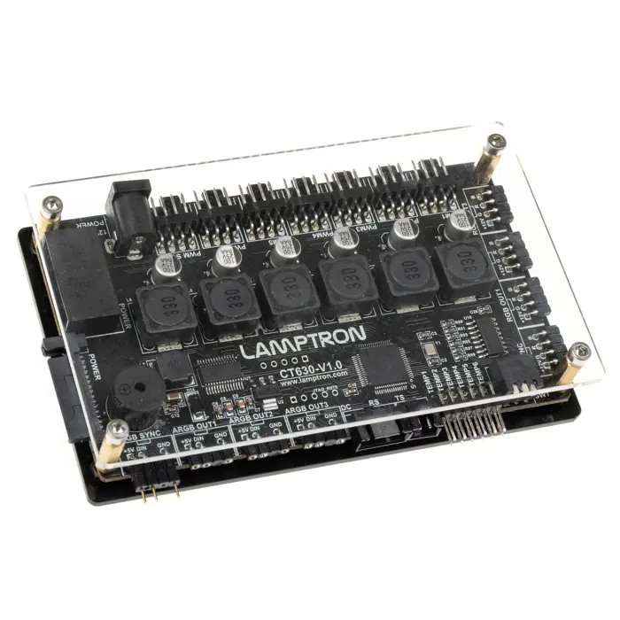 Lamptron CT625 All-In-One Controller, 6x IPS - black-LAMP-CT625B