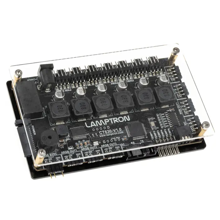 Lamptron CT630 Auto-Controller, PWM, ARGB - black-LAMP-CT630
