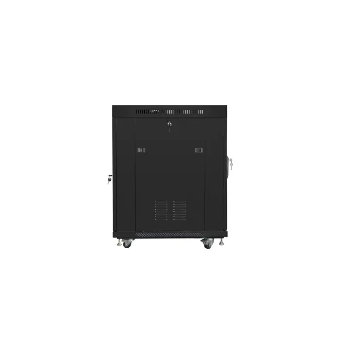 Lanberg FF01-8015-12BL rack cabinet 15U Freestanding rack Black