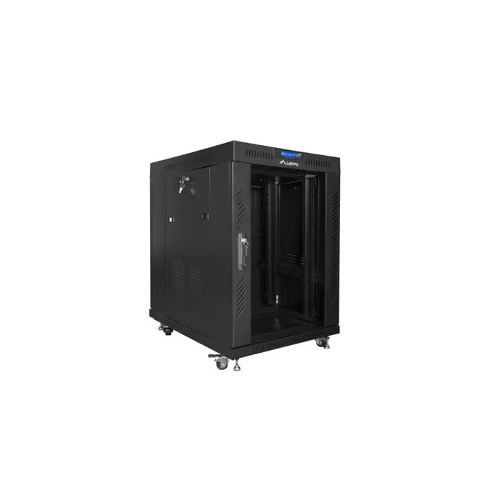 LANBERG FREE STANDING 19" RACK CABINET 15U 600x800 BLACK