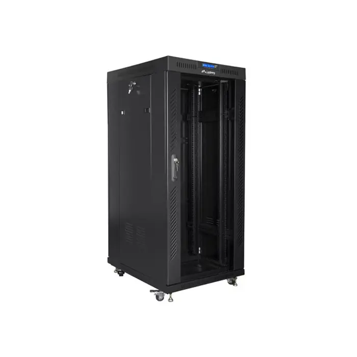 LANBERG FREE STANDING 19" RACK CABINET 27U 600x600 BLACK