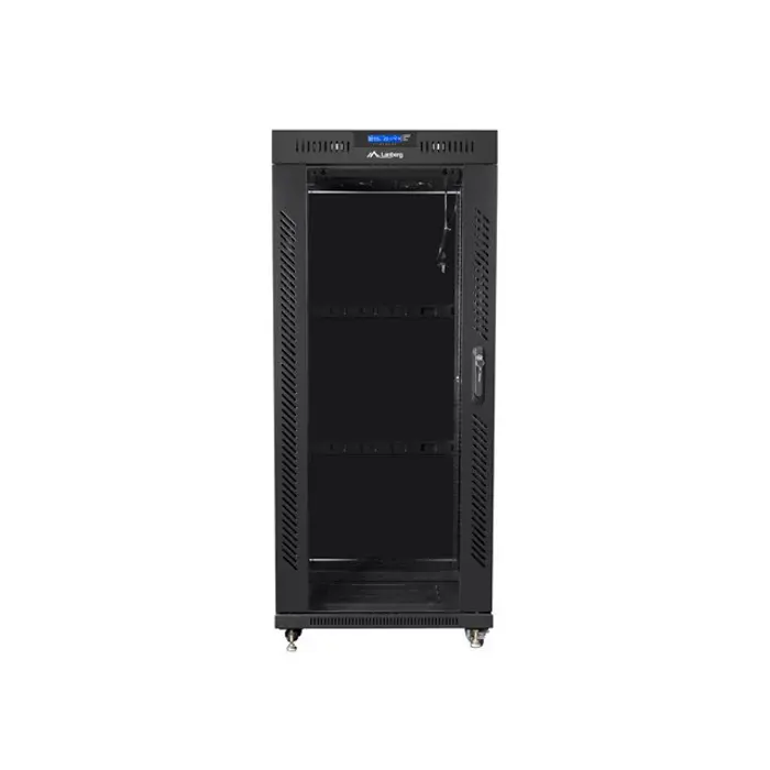 LANBERG FREE STANDING 19" RACK CABINET 27U 600x600 BLACK