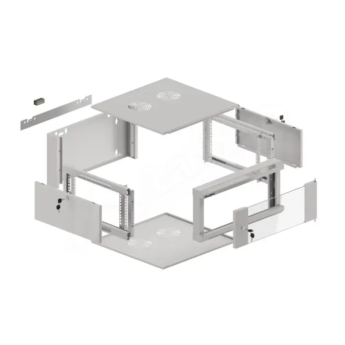 LANBERG HANGING RACK 19" 4U 570X600 QUICK ASSEMBLY