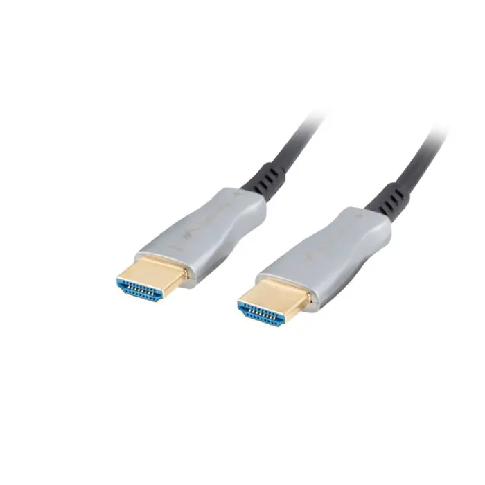 LANBERG HDMI CABLE M/M V2.0 10M OPTICAL AOC BLACK CA-HDMI-20FB-0100-BK
