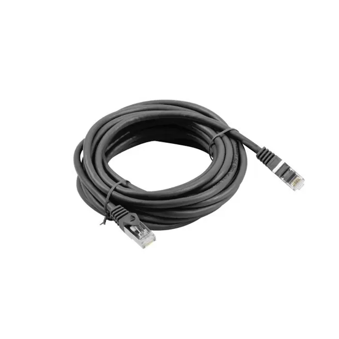 Lanberg PCF6-10CC-0500-BK networking cable Black 5 m Cat6 F/UTP (FTP)