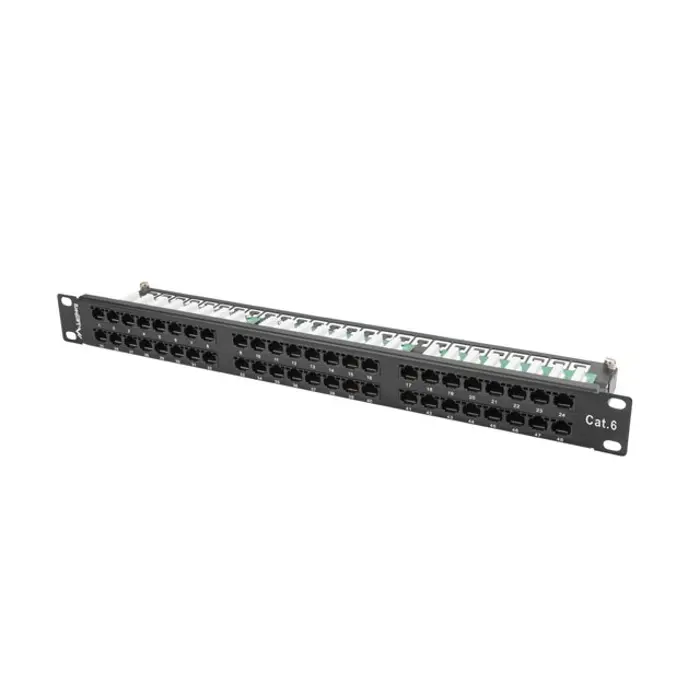 Lanberg PPU6-1048-B - patch-panel - 1U