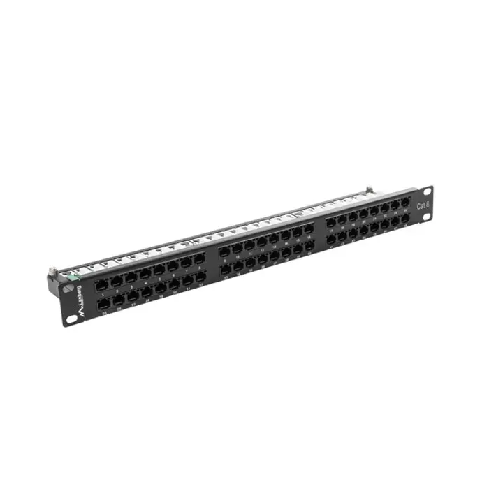 Lanberg PPU6-1048-B - patch-panel - 1U