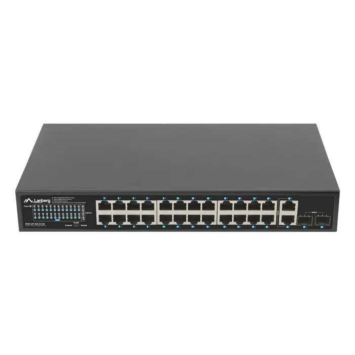 Lanberg RSGE-24P-2GE-2S-360 network switch Unmanaged