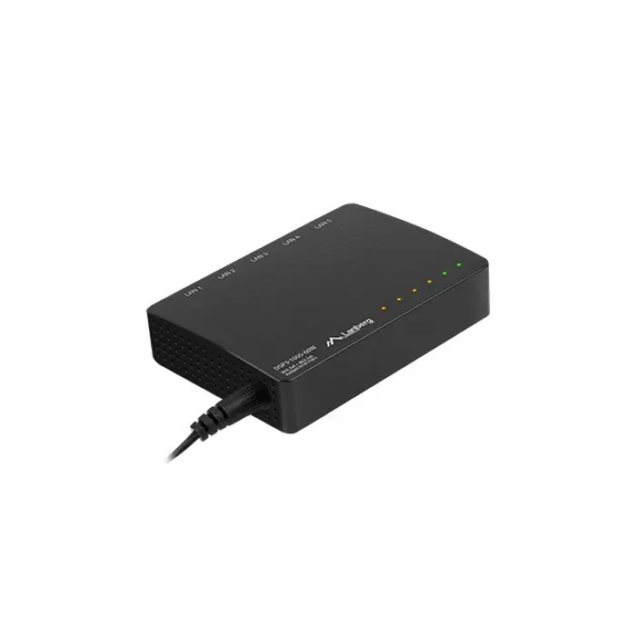 Lanberg Switch PoE DSP3-1005-60W (5-port, 1Gb/s)