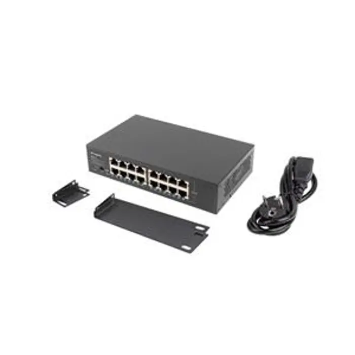 Lanberg Switch RSGE-16 Rack 10"/19" (16-port 1Gb)
