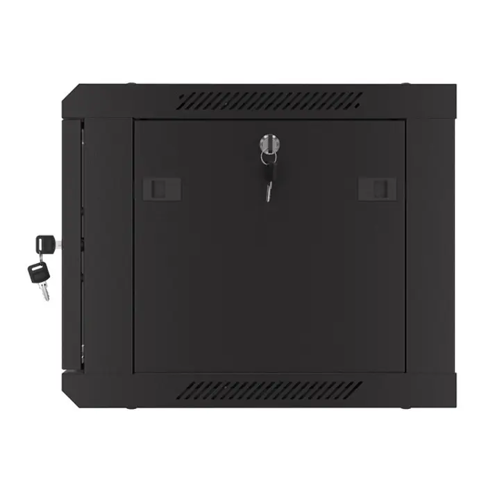 Lanberg wall mounted 19" rack cabinet 6U 600x450 black wf01-6406-10b