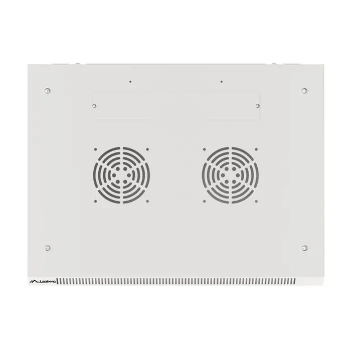 Lanberg Wall mounting rack cabinet 19'' 22U 600x450mm Grey