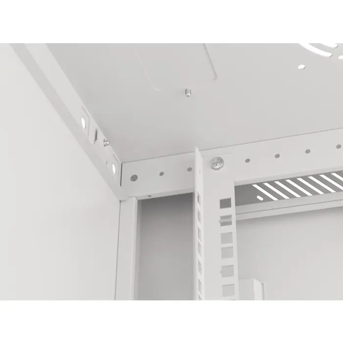 Lanberg Wall mounting rack cabinet 19'' 22U 600x450mm Grey