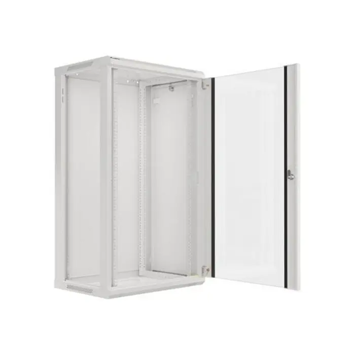Lanberg Wall mounting rack cabinet 19'' 22U 600x450mm Grey