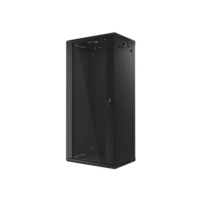 Lanberg WF01-6427-10B Wall mounted rack cabinet 27U black