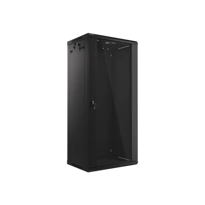 Lanberg WF01-6427-10B Wall mounted rack cabinet 27U black