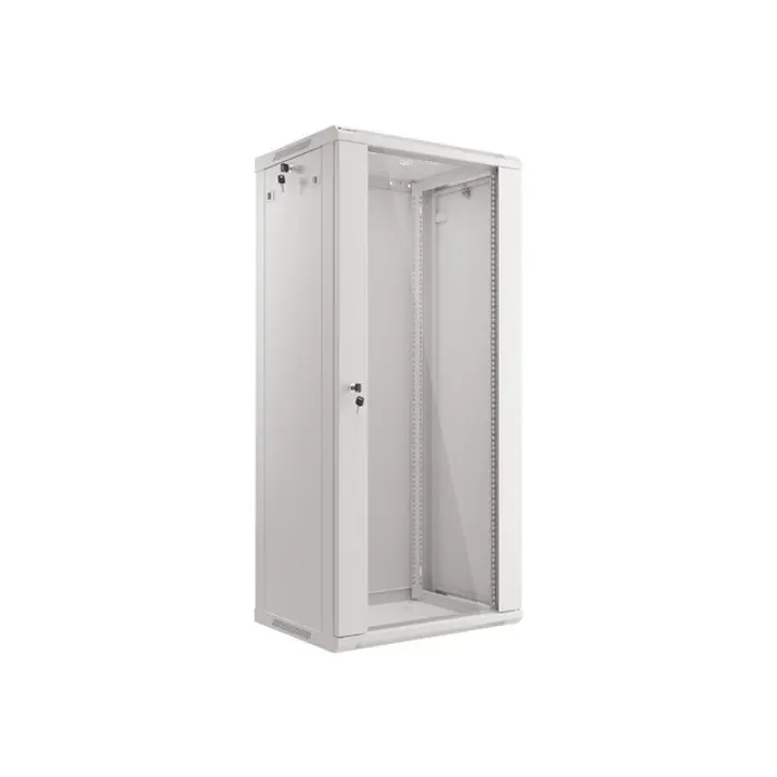 Lanberg WF01-6427-10S Wall mounted rack cabinet 27U gray