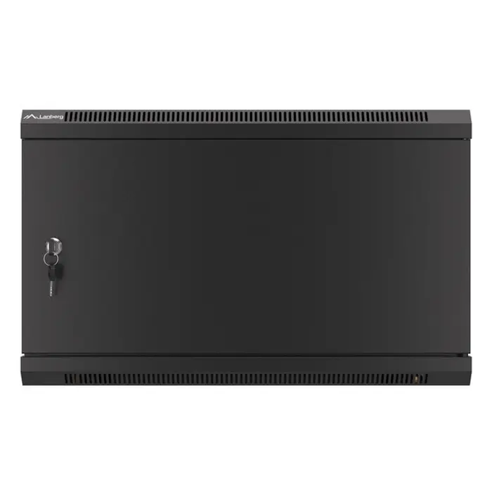 Lanberg WF01-6606-00B rack cabinet 6U Wall mounted rack Black
