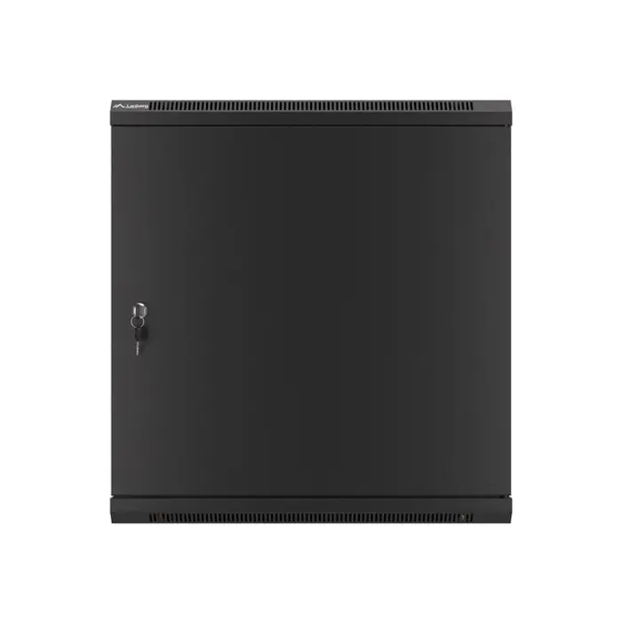 Lanberg WF01-6612-00B rack cabinet 12U Wall mounted rack Black