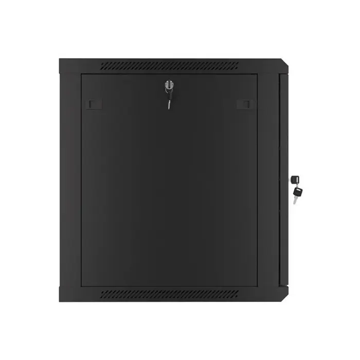 Lanberg WF01-6612-00B rack cabinet 12U Wall mounted rack Black