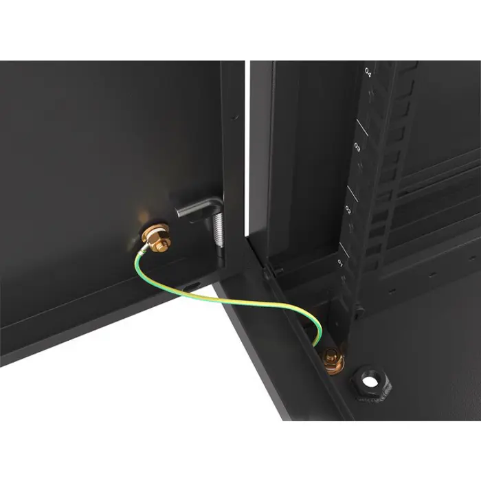 Lanberg WF01-6612-00B rack cabinet 12U Wall mounted rack Black